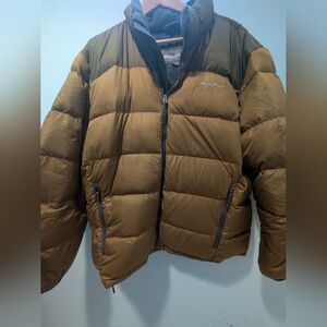 Eddie Bauer Brown Puffer Jacket
